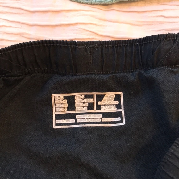 Black New Balance shorts - Picture 2 of 2